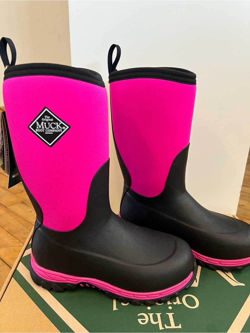 Muck Boot Company Kids' Hot Pink Waterproof Winter Boots